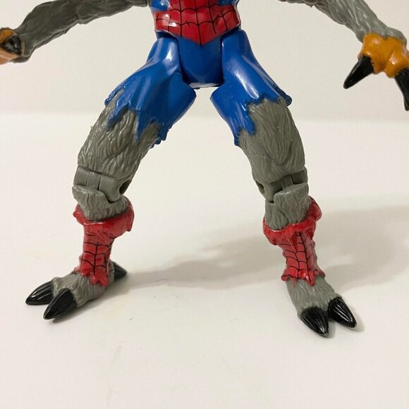 Vintage 1995 Manspider Spiderman Action Figure Marvel Toy Incomplete - Picture 5 of 16